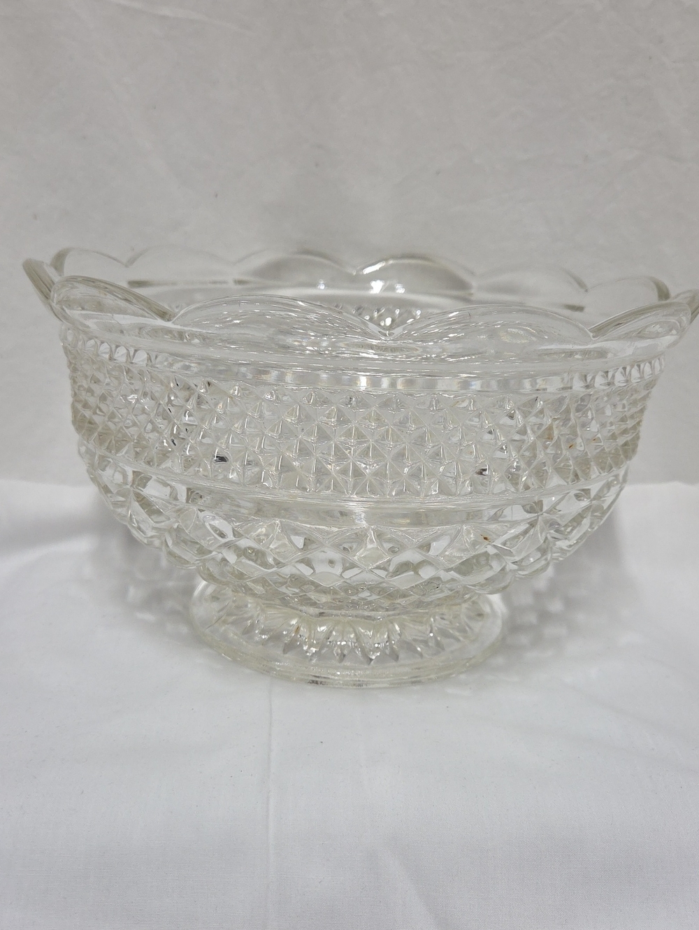 Vintage Hocking Wexford Centerpiece Bowl, 10"